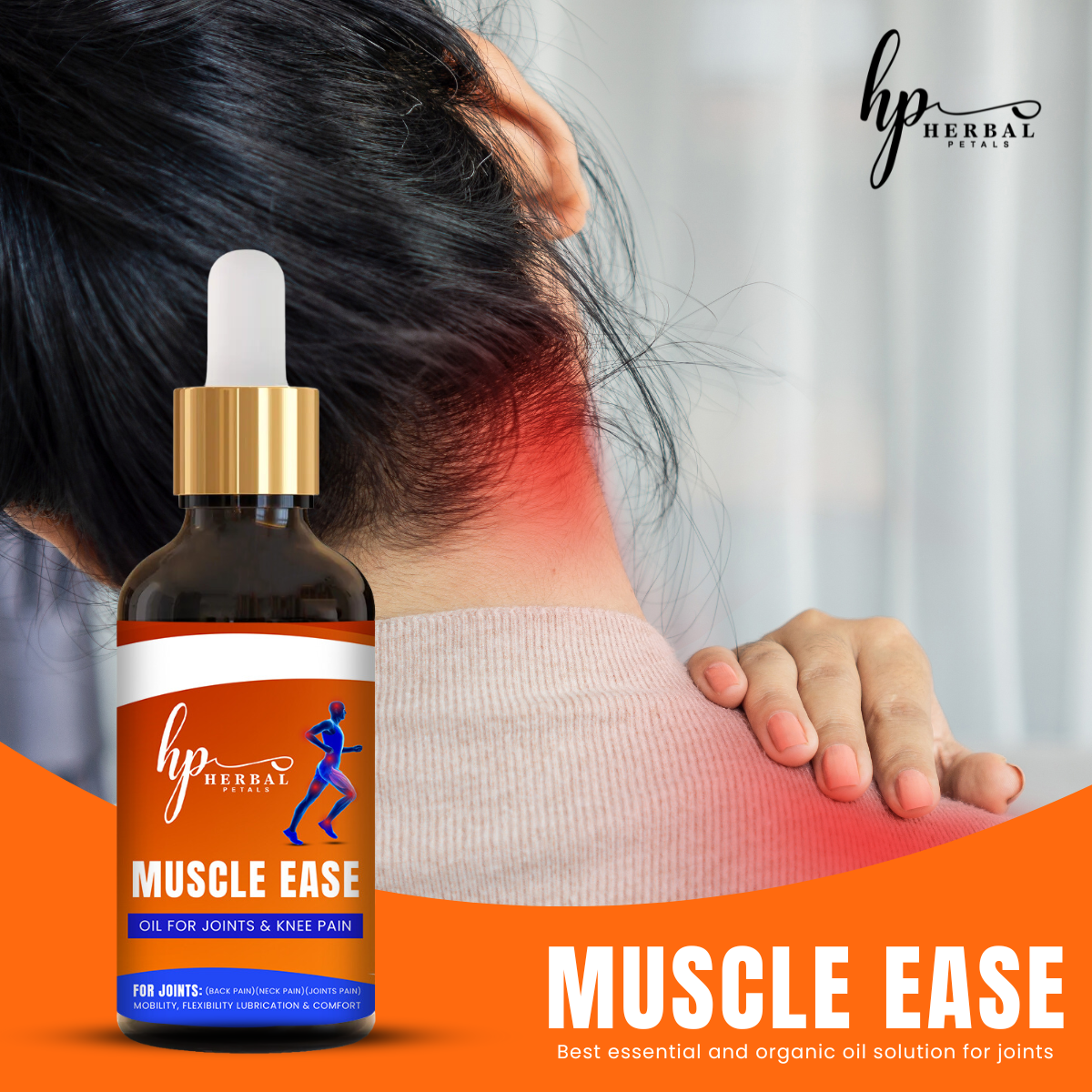 Herbal Muscle-Ease Oil (30 ml FREE HOME DELIVERY)